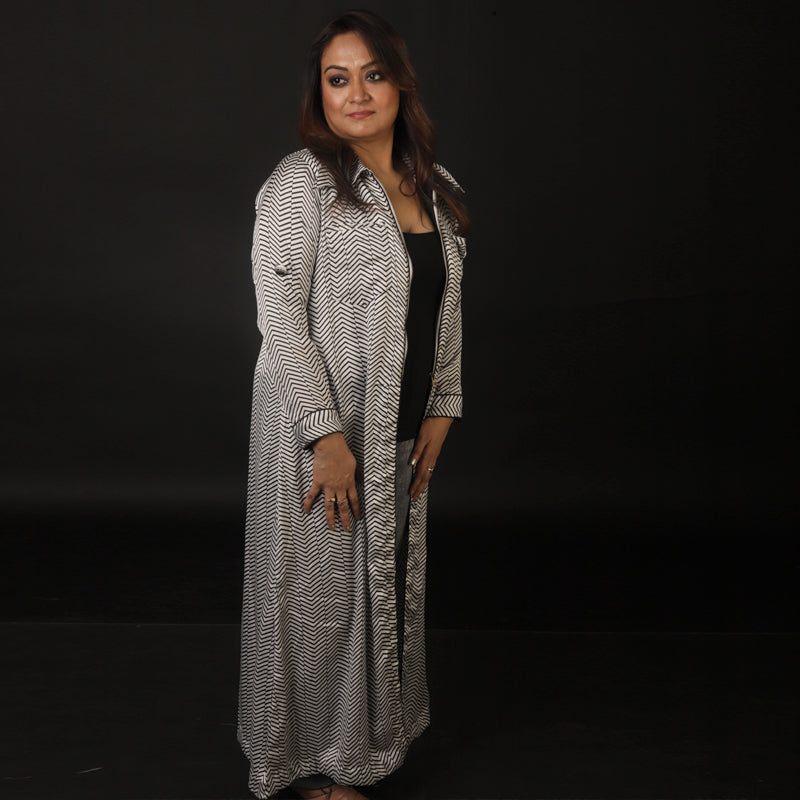 Black And White Shrug