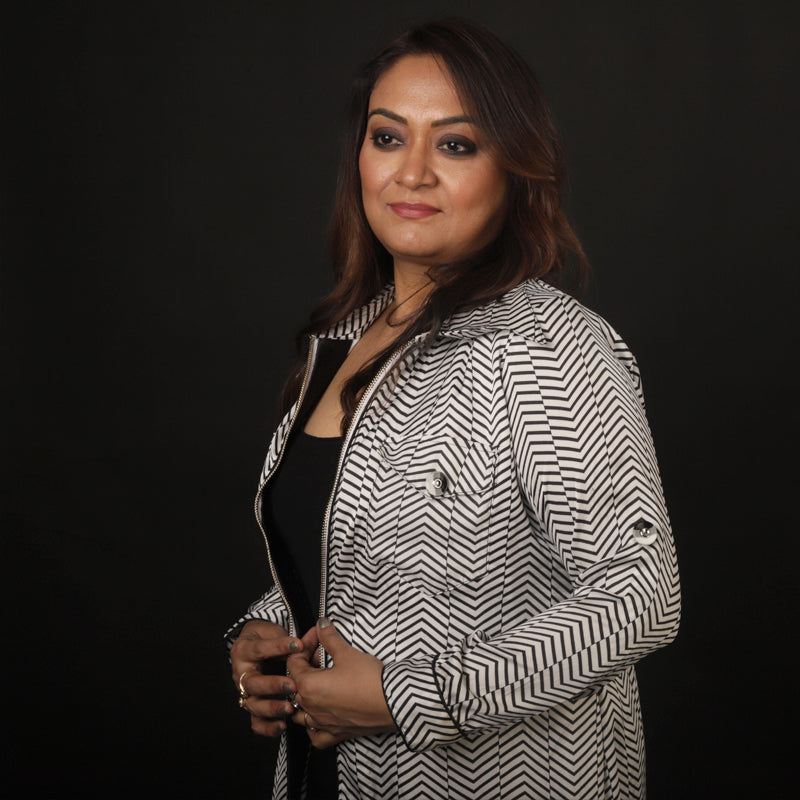 Black And White Shrug