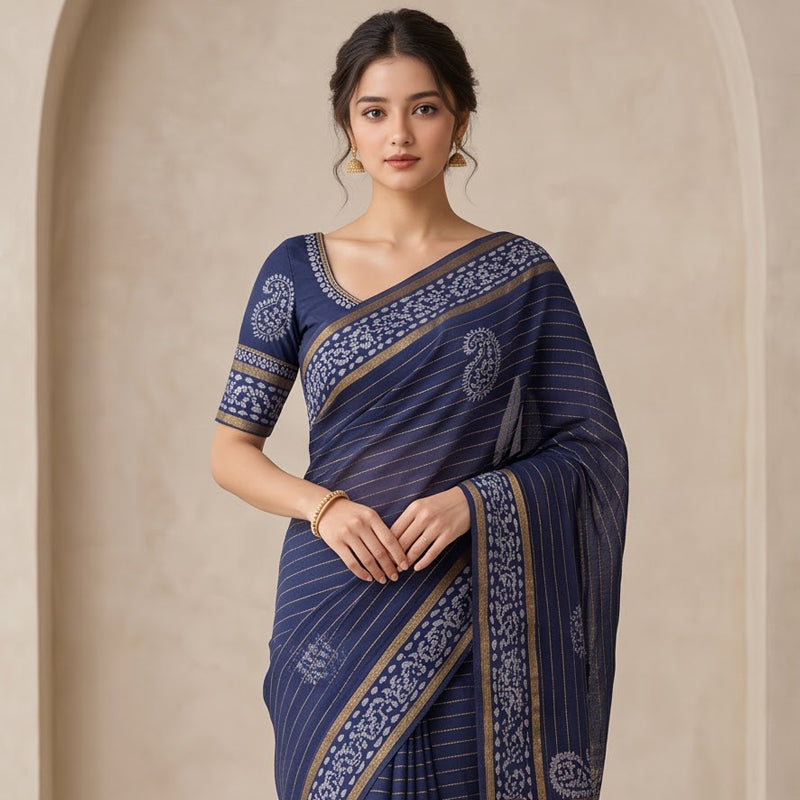 Bhagalpuri Cotton Batik Print