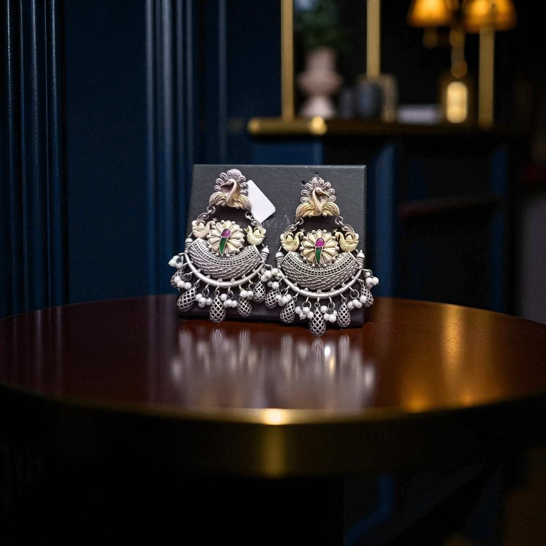 Peacock Royale Chandbali