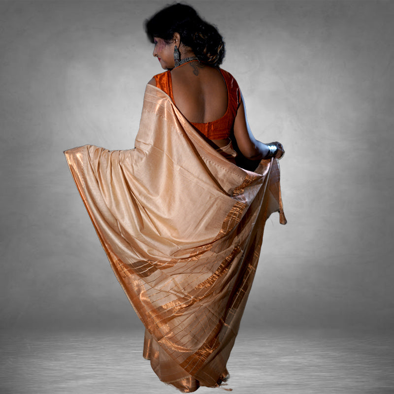 Bhagalpuri Zari Cotton Saree