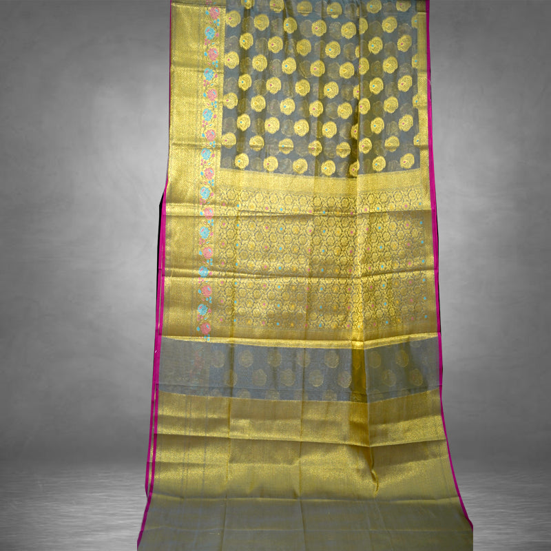 Cotton Muga Banarasi