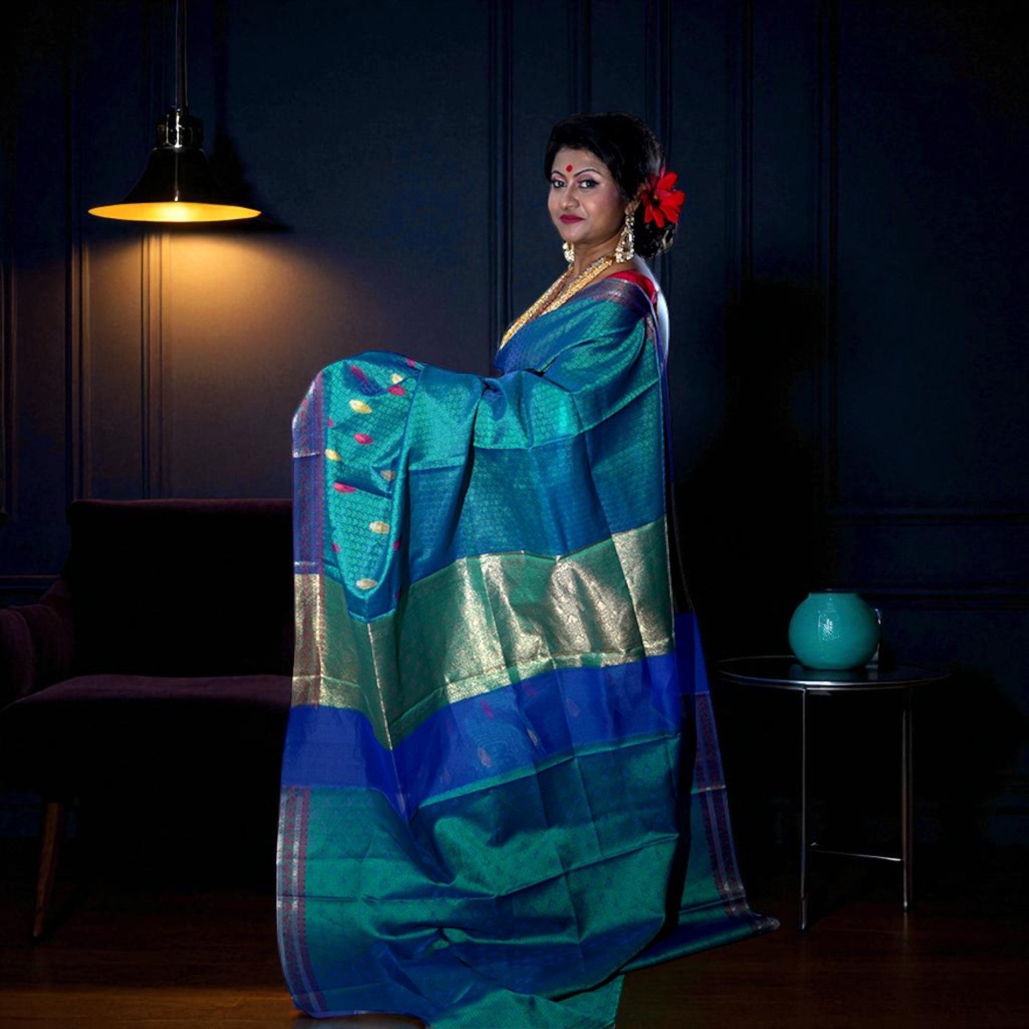 Organza Banarasi Saree