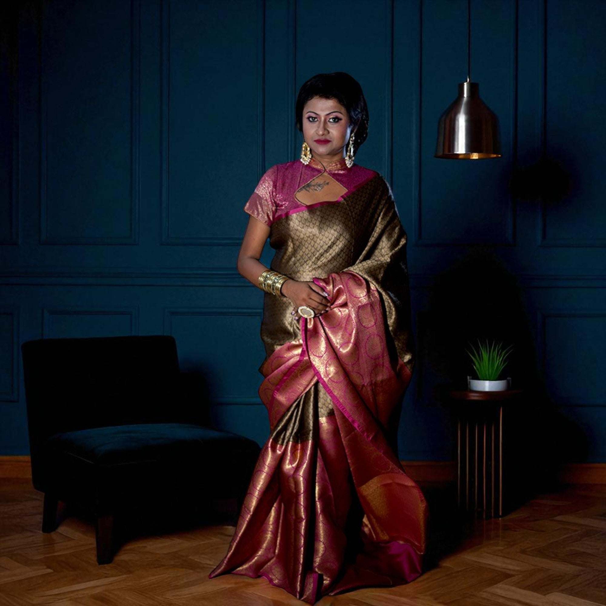 Organza Banarasi Saree