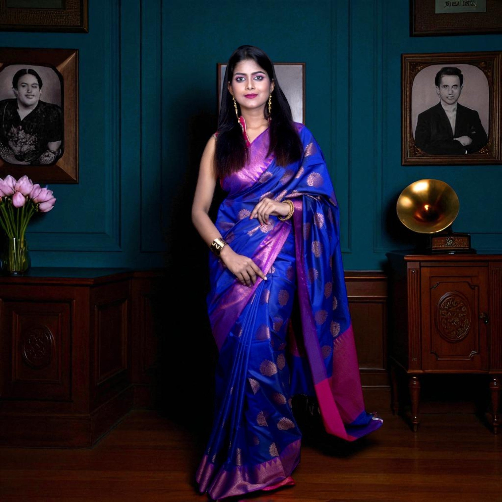 Muga Art Saree