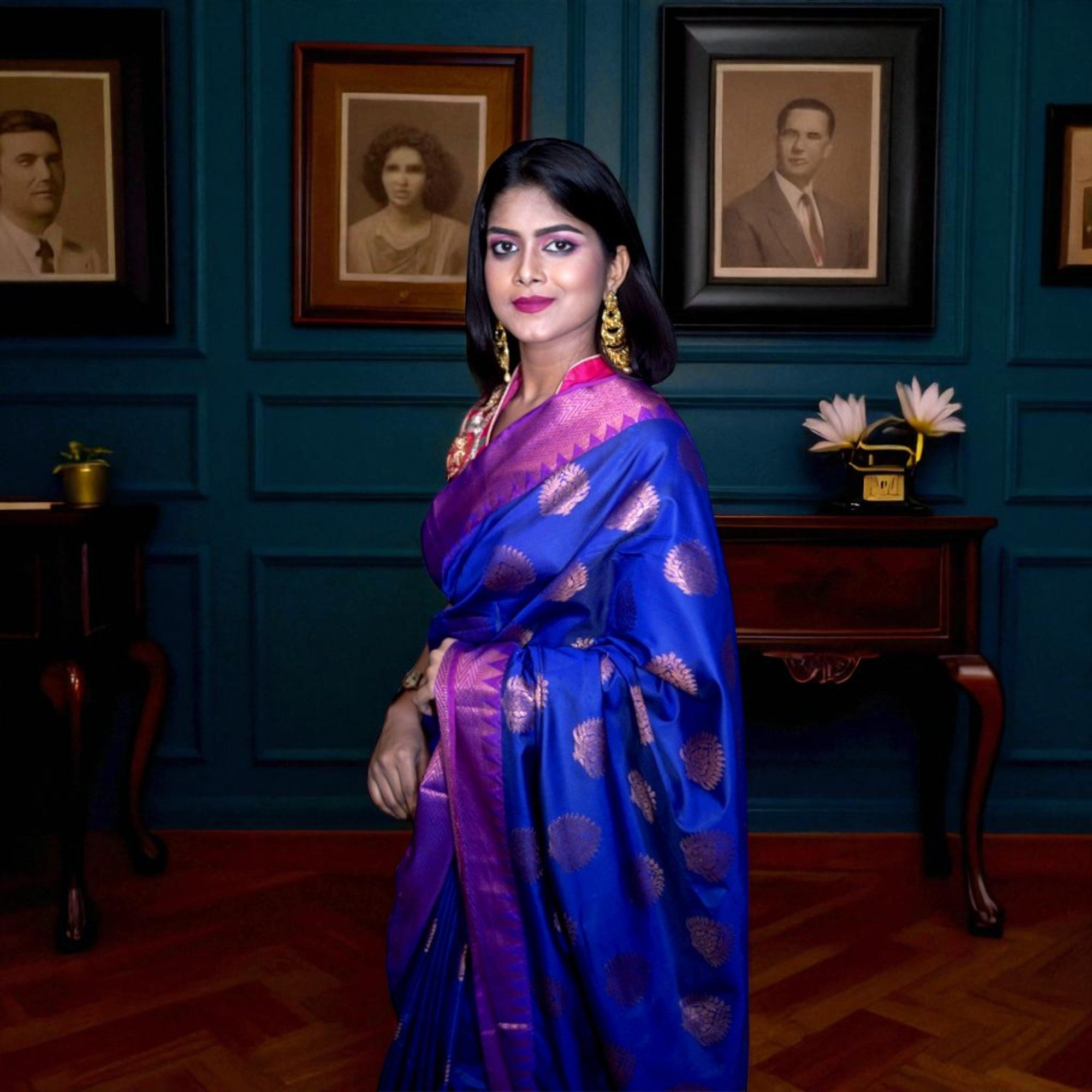 Muga Art Saree