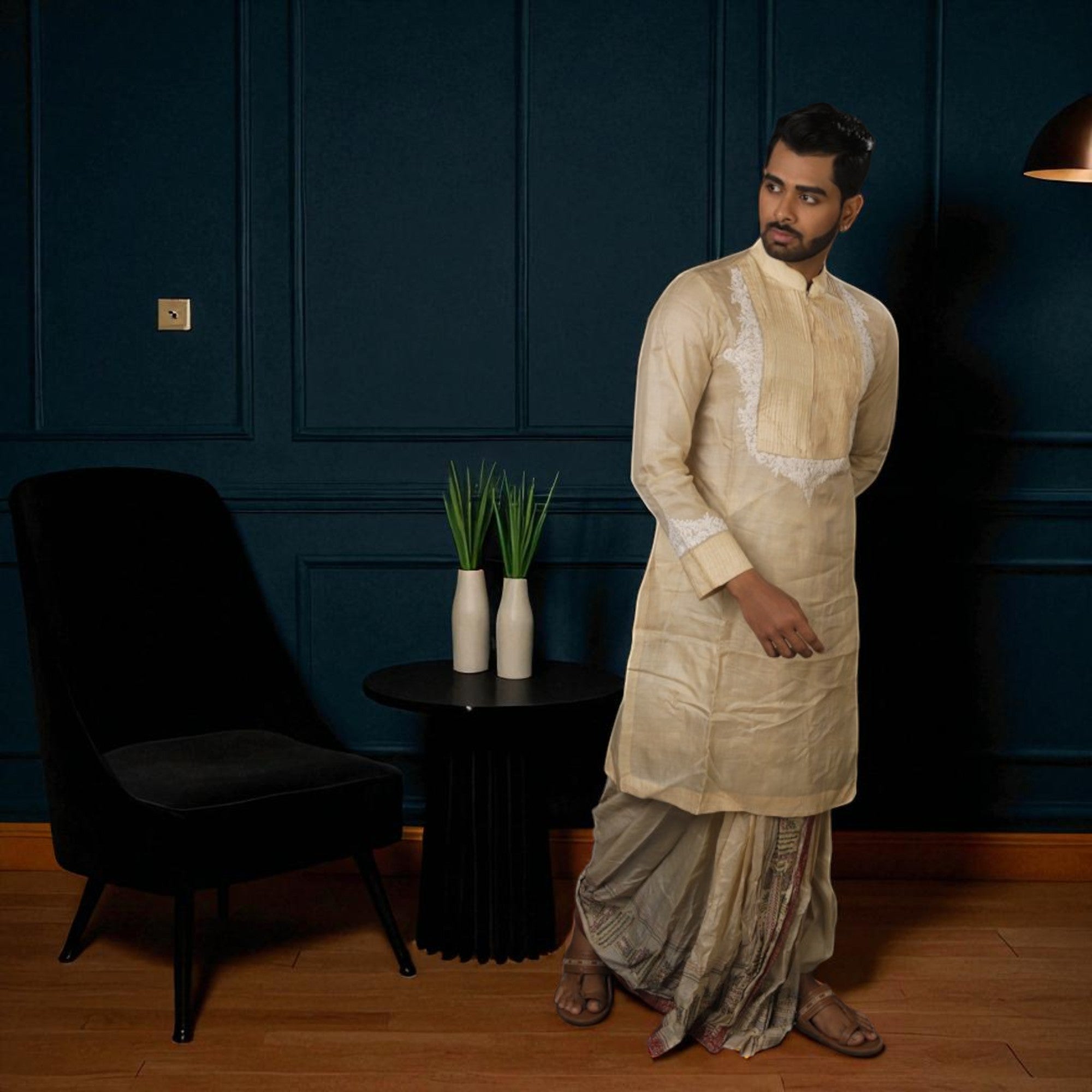 Tosser Kurta And Dhuti Set