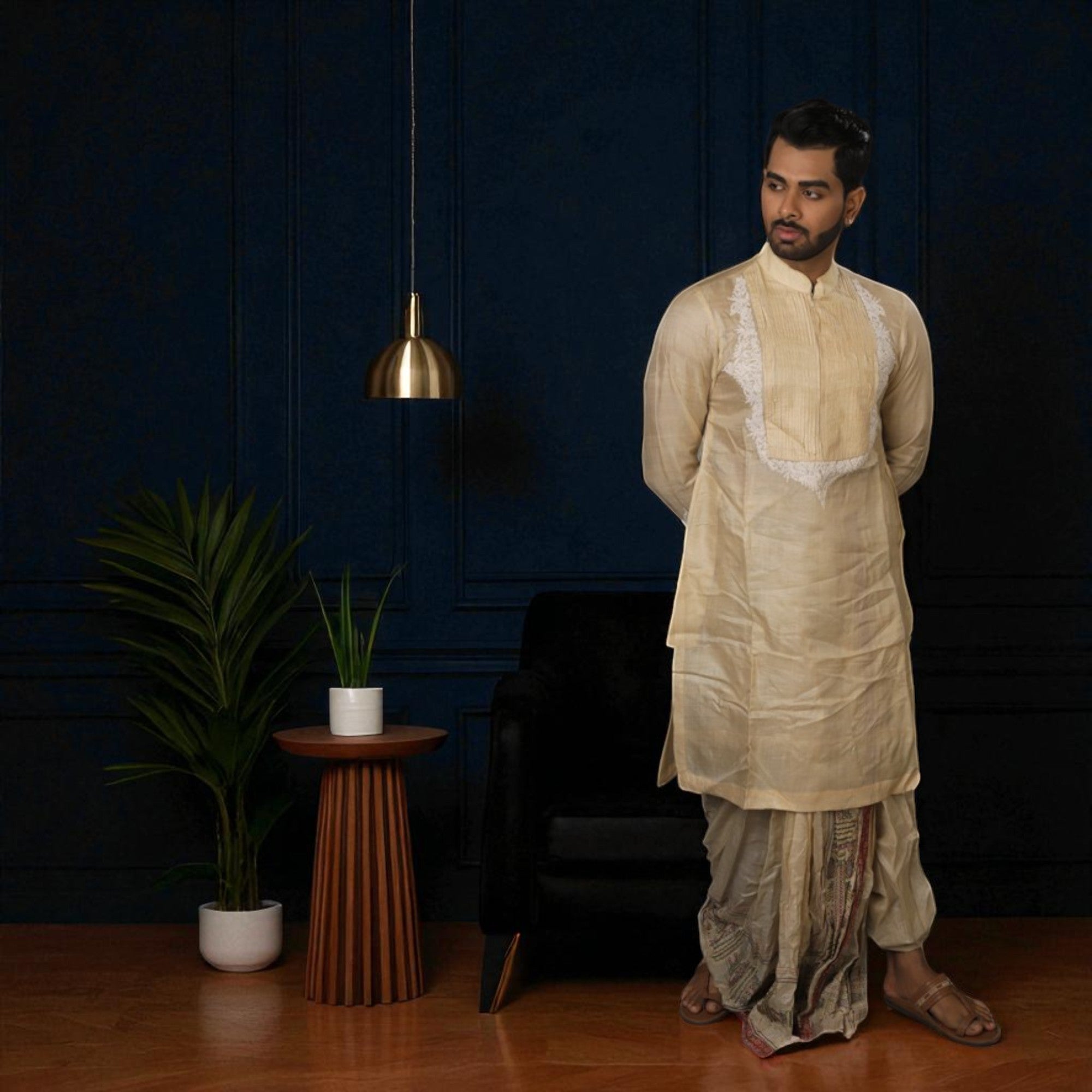 Tosser Kurta And Dhuti Set