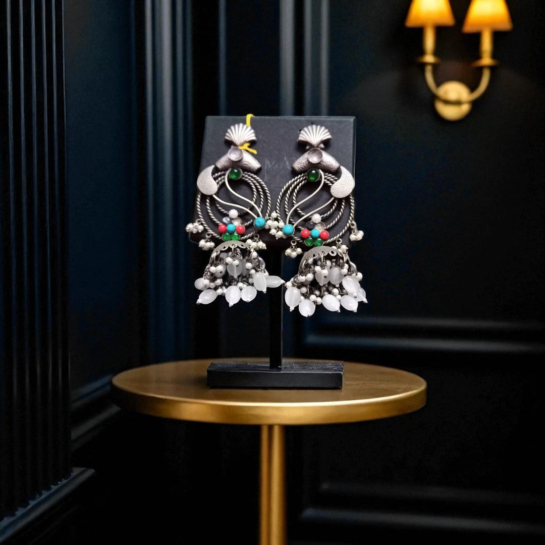 Tribal Tarang Jhumkas