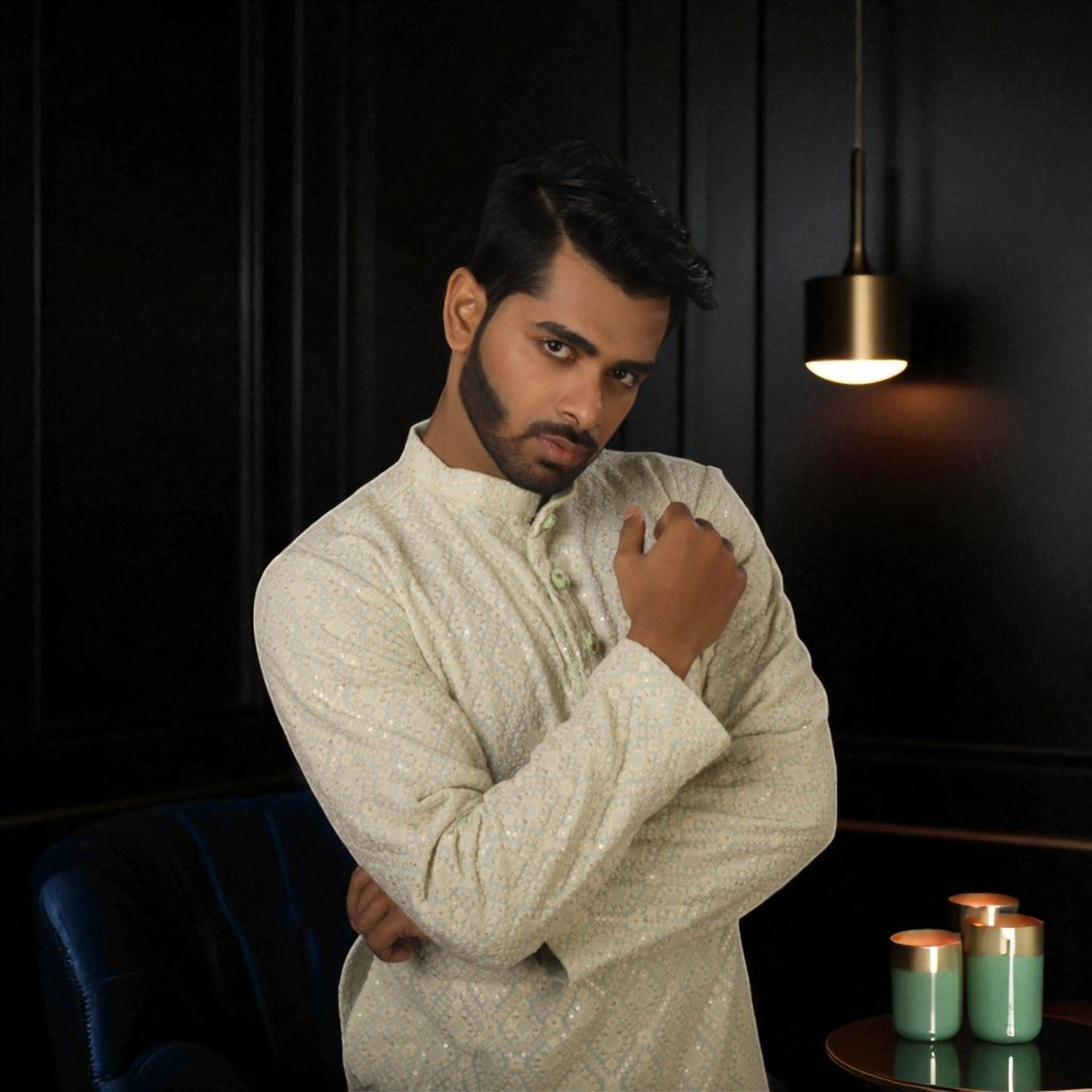 Watermint Green Kurta Set