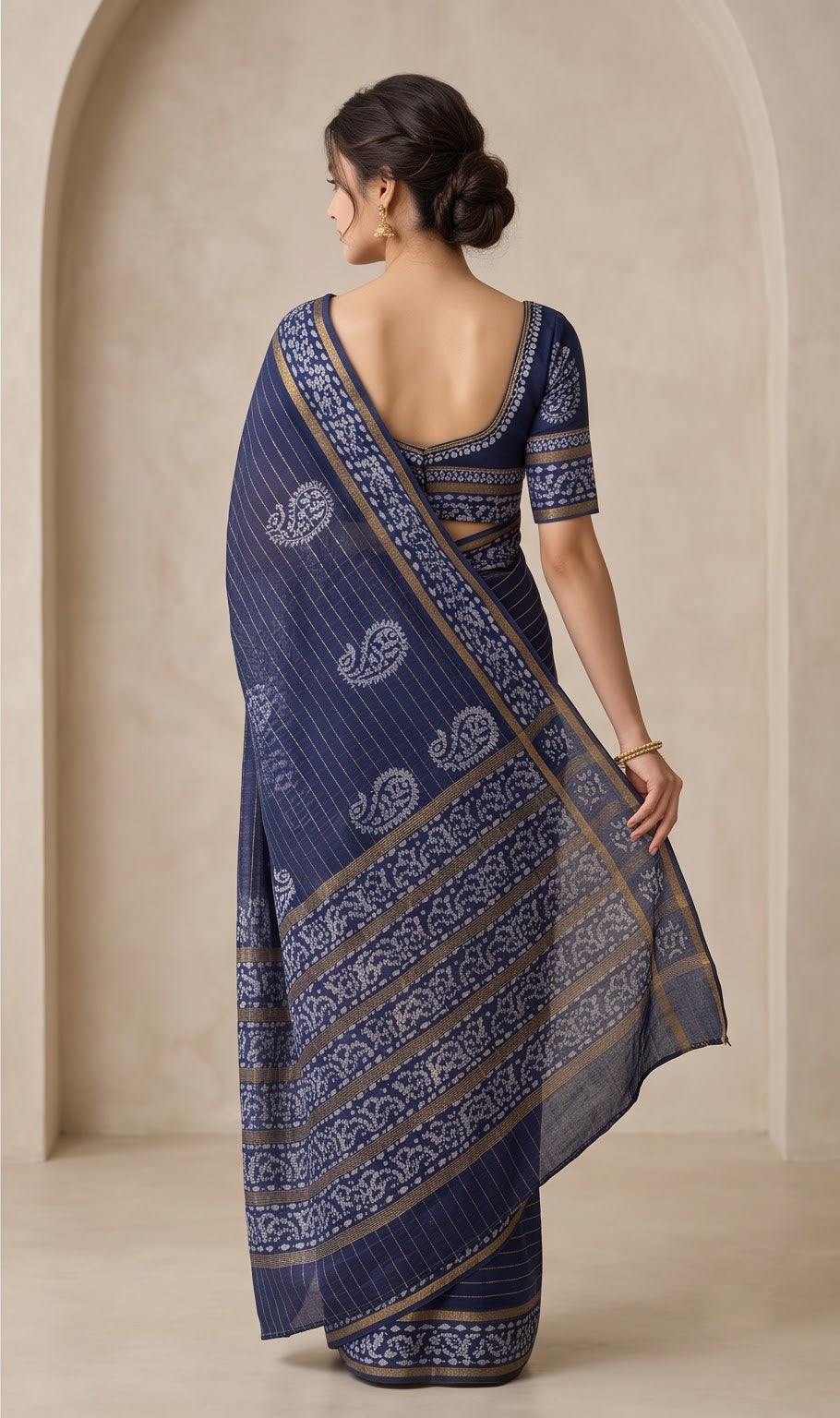 Bhagalpuri Cotton Batik Print