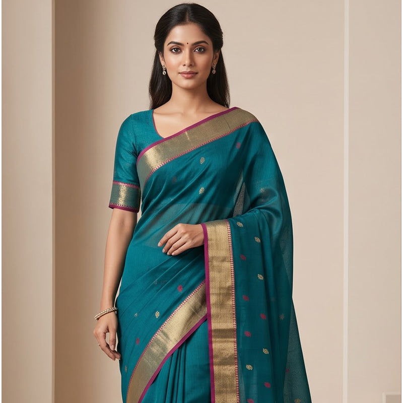 Mahabalipuram Buti Zari Saree